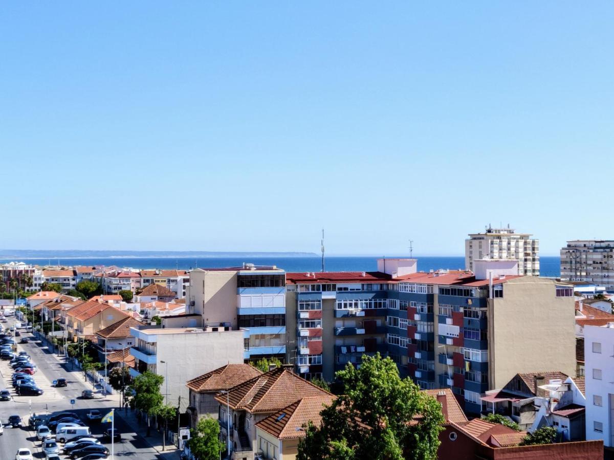 Lovely Lisboa Costa Da Caparica Seaview Apartment Exteriör bild